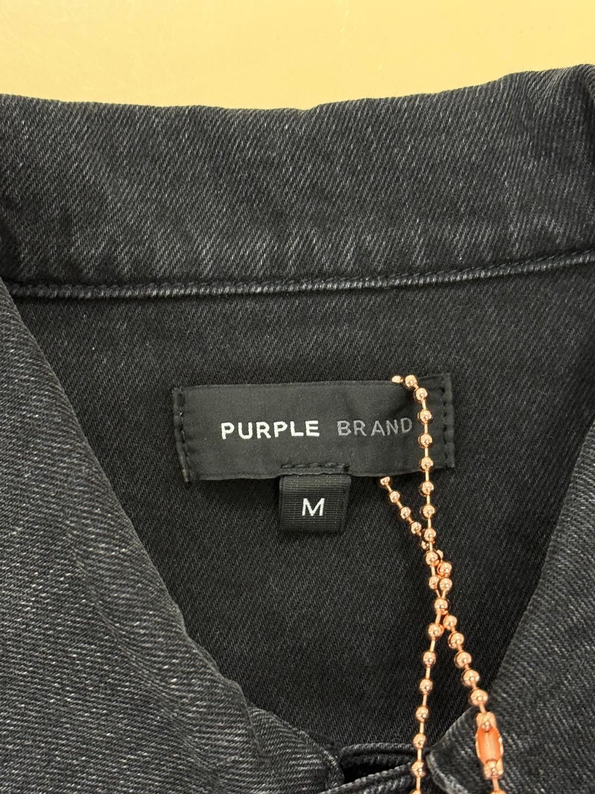 Purple Brand Purple Brand Shadow Yoke Trucker Jacket Size US M / EU 48-50 / 2 - 3 Thumbnail