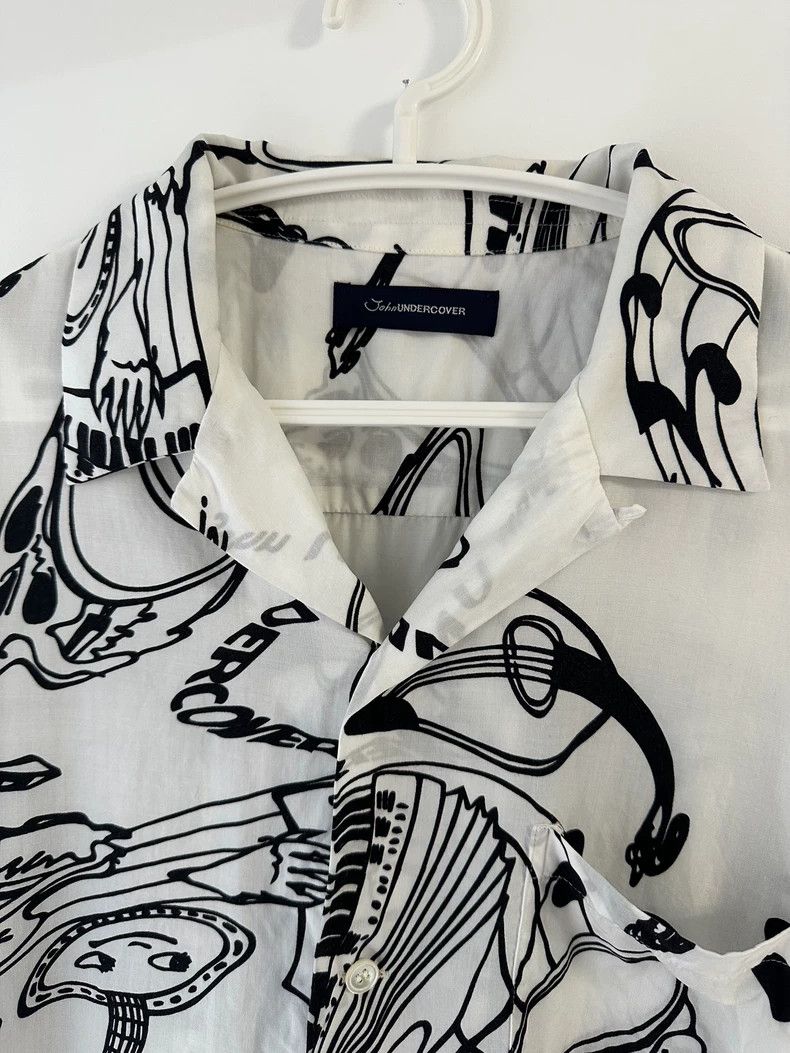Undercover UNDERCOVER Printed Shirt 2502-Nextarrow Size US L / EU 52-54 / 3 - 2 Thumbnail