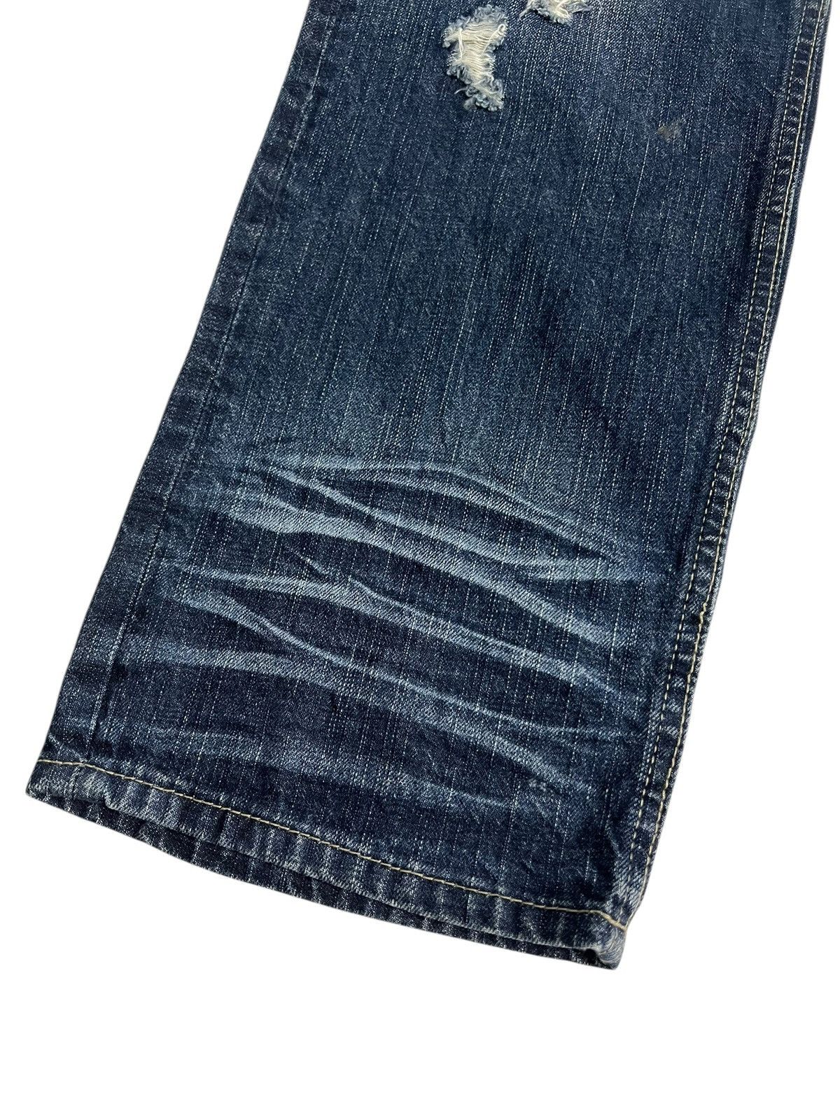 Japanese Brand Vintage Japanese Brand Sorridere Patchwork Distress Jean Size US 32 / EU 48 - 6 Thumbnail