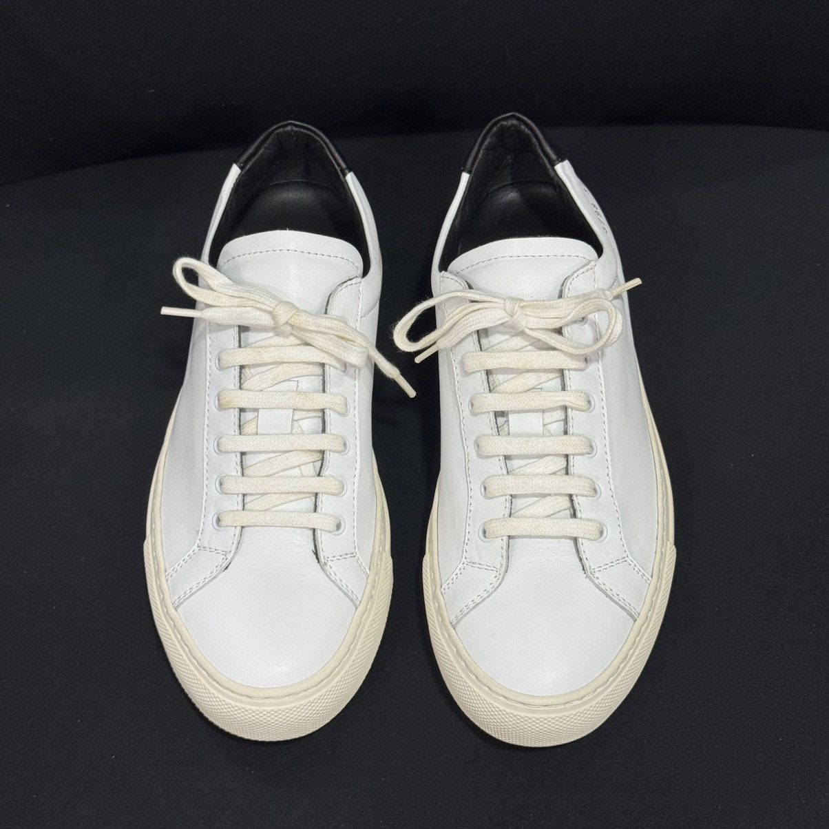 Common Projects Common Projects Women’s Achilles Low – White/Black Size US 5 / IT 35 - 6 Thumbnail