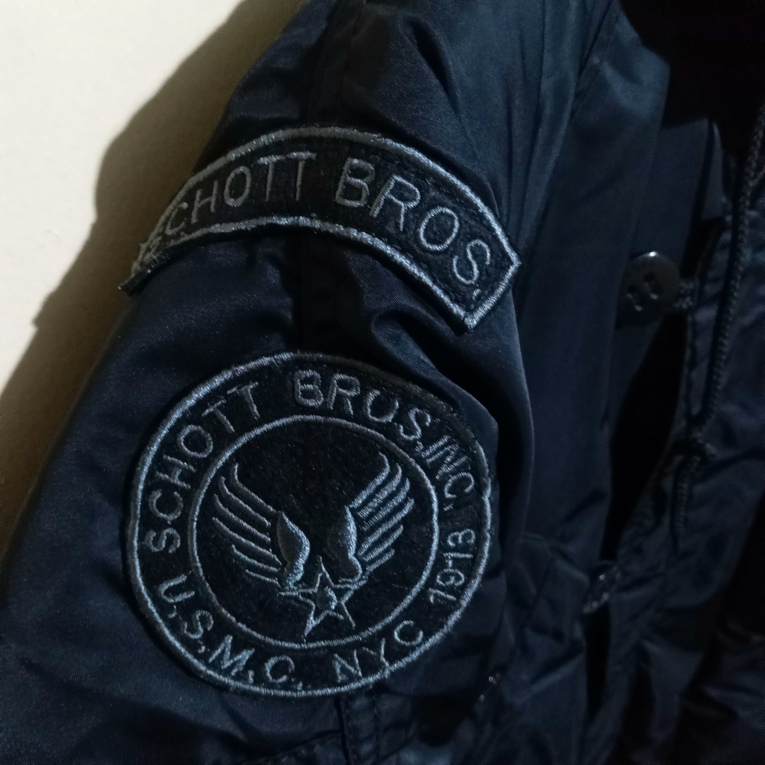 Alpha Industries × Schott Schott Military Parka Jacket Size US M / EU 48-50 / 2 - 6 Thumbnail