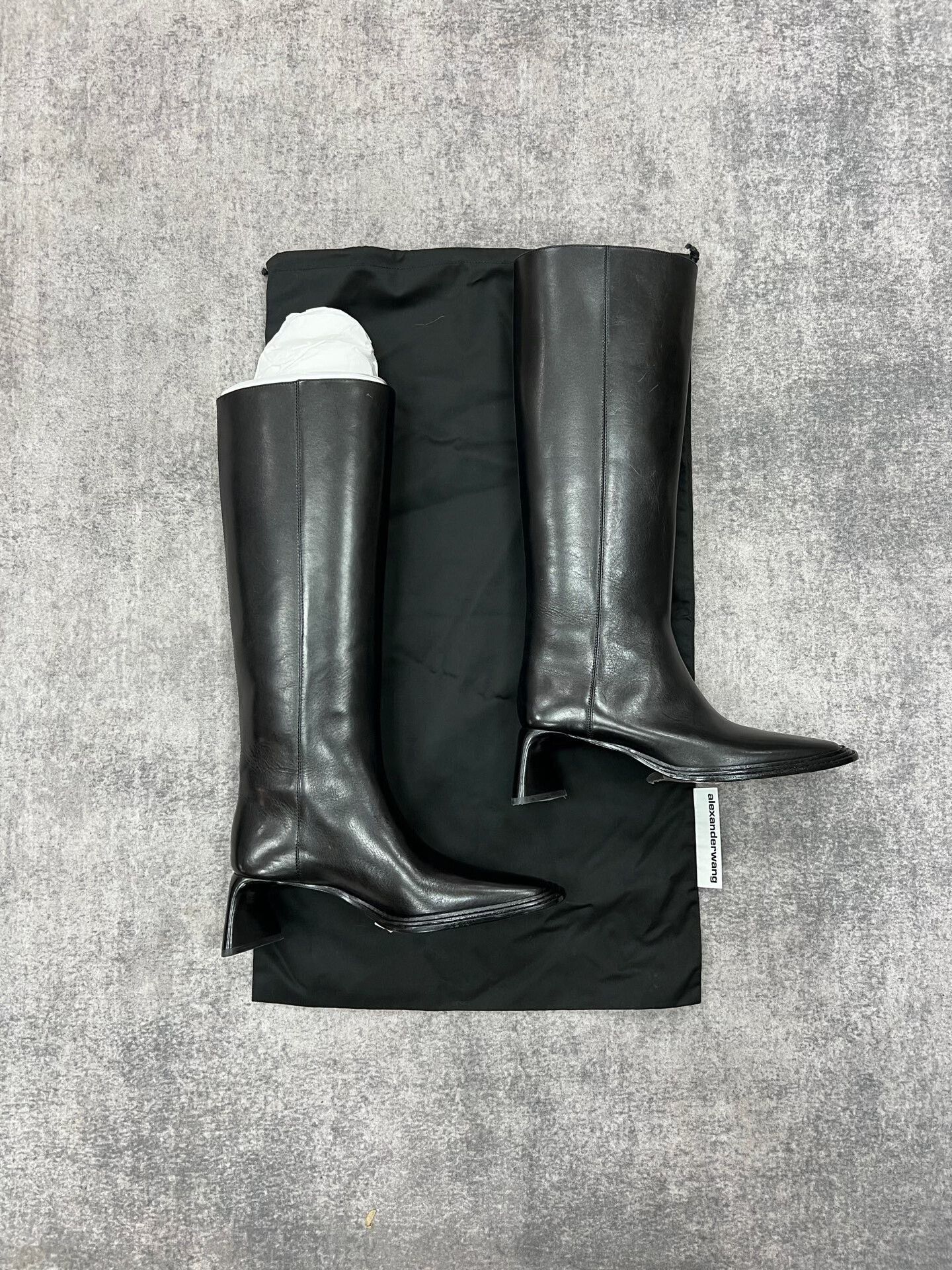 Alexander Wang alexander wang asymmetrical long ankle boots Size US 6 / IT 36 - 1 Thumbnail