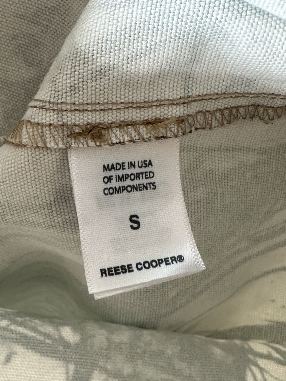 Reese Cooper Reese Cooper Brushed Cotton Canvas Forest Print Anorak Size US S / EU 44-46 / 1 - 6 Thumbnail