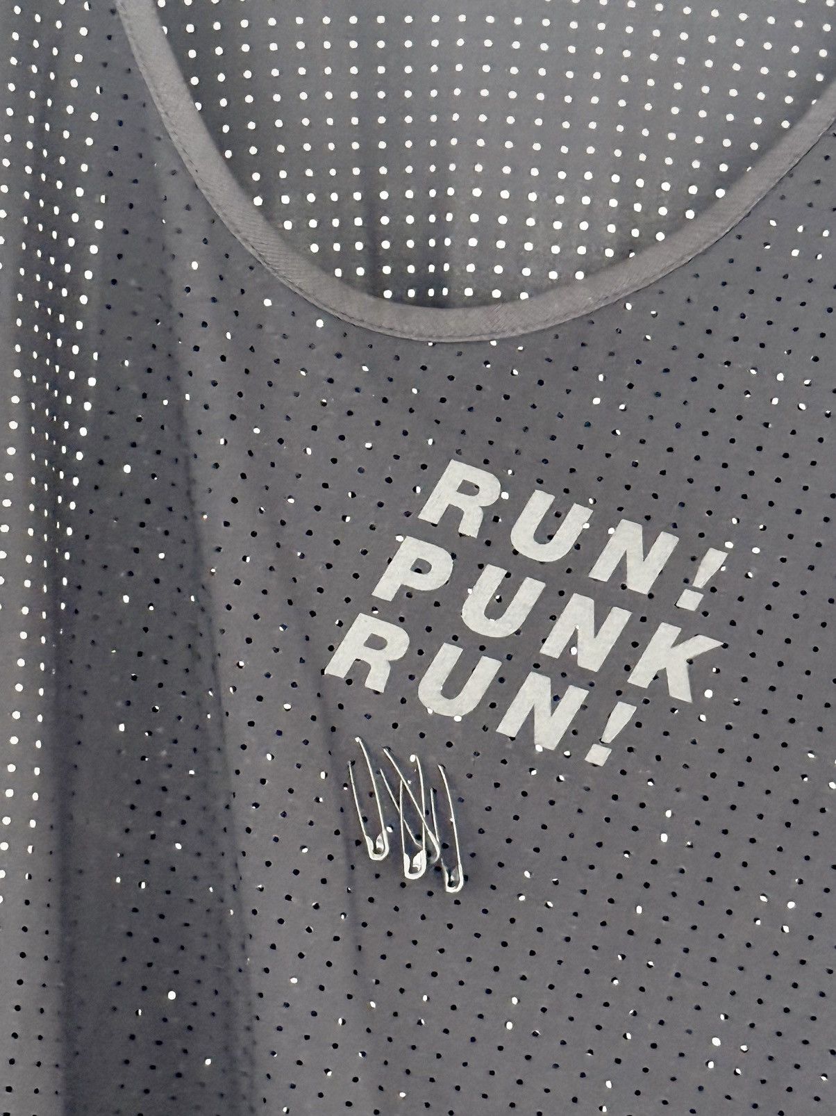 Satisfy “Run Punk Run” Perforated BRAND NEW Tank Top Size US XL / EU 56 / 4 - 8 Thumbnail