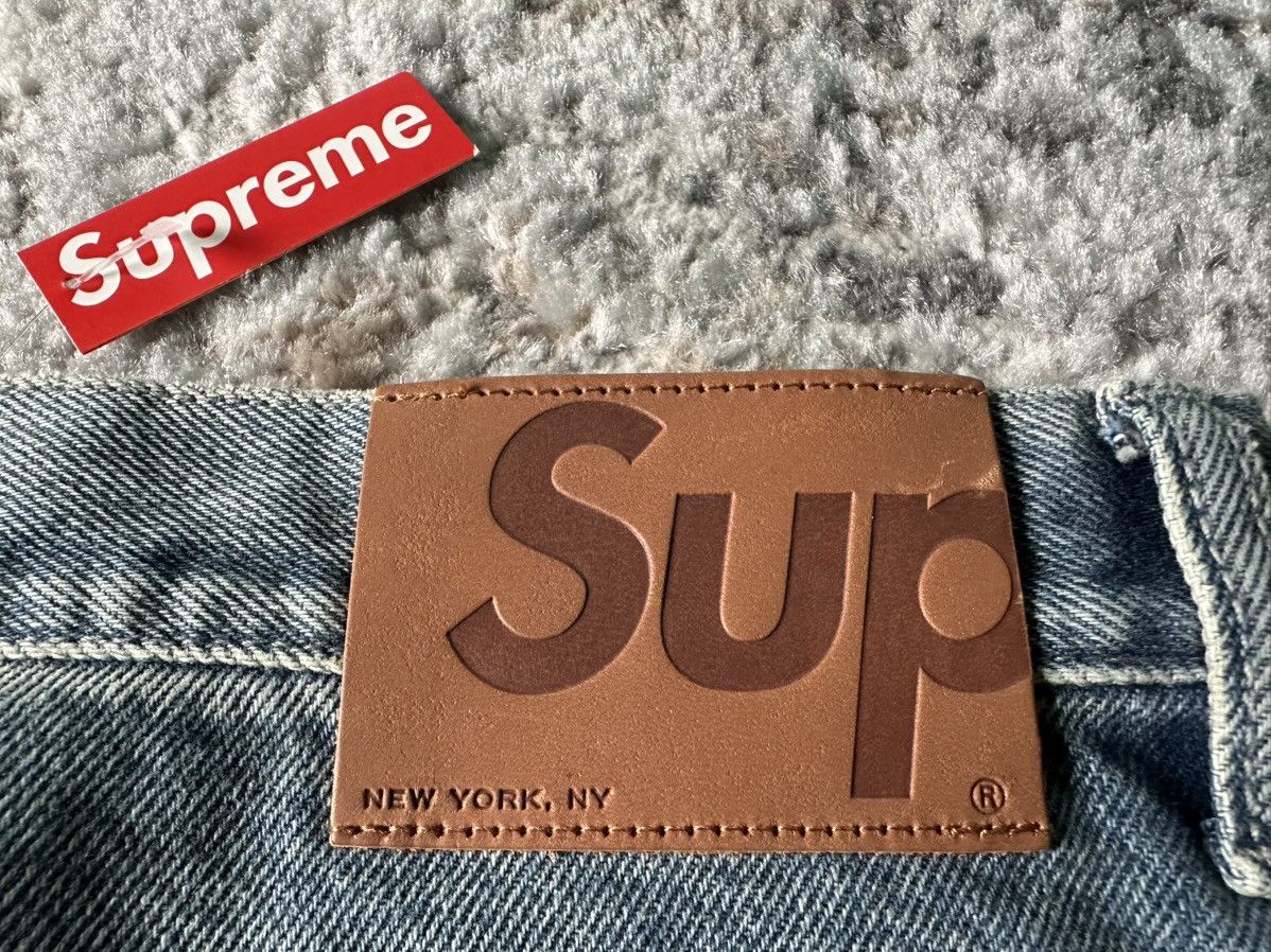 Supreme SUPREME S LOGO LOOSE FIT JEAN SS24 Size US 30 / EU 46 - 7 Thumbnail