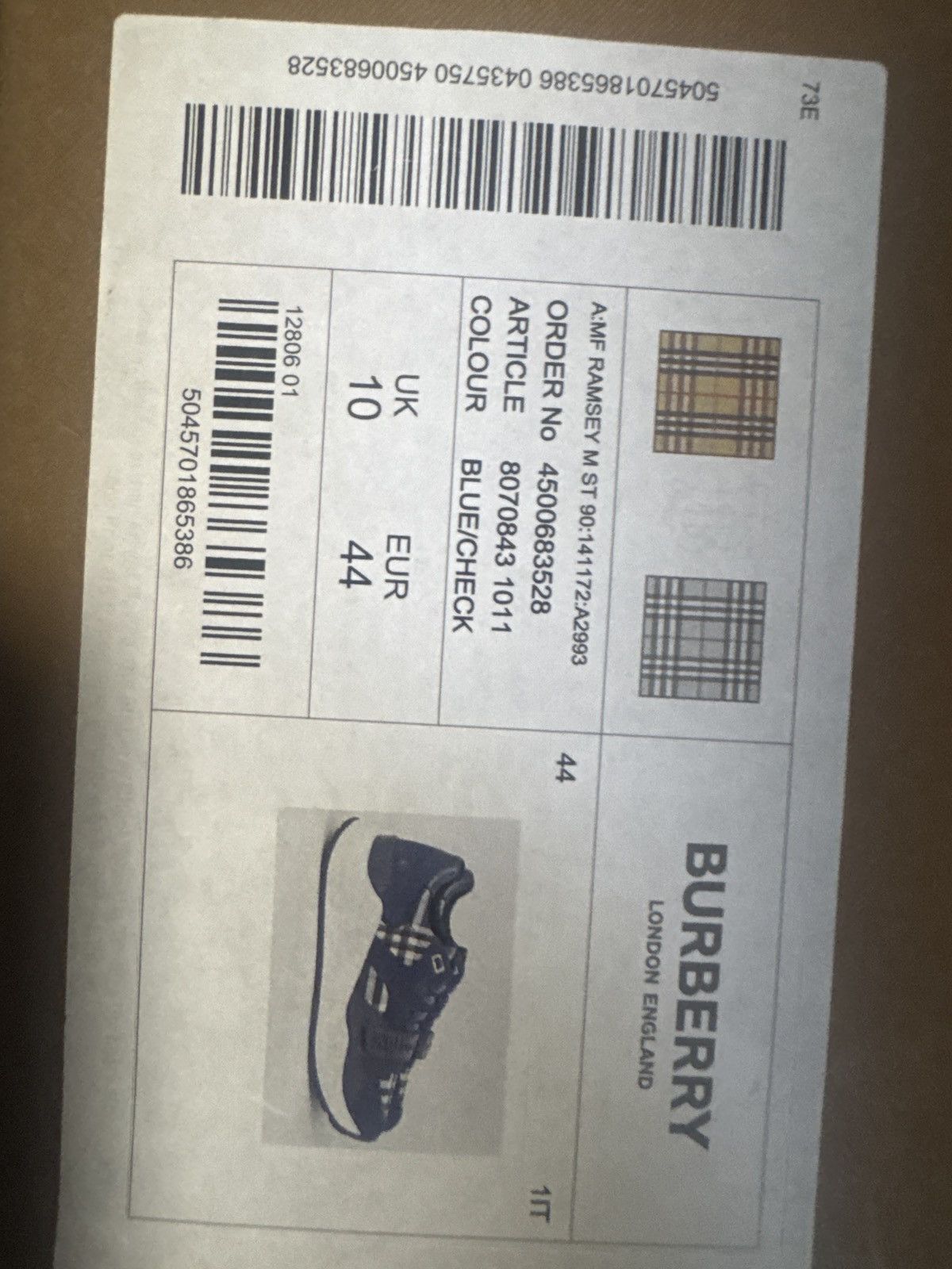 Burberry Burberry ramsey Size US 11 / EU 44 - 9 Thumbnail