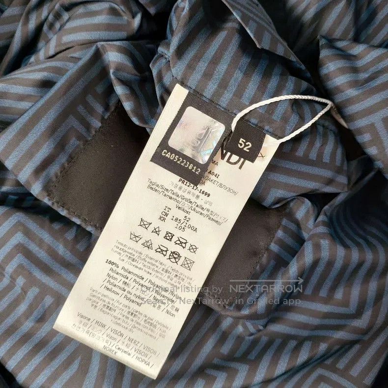 Fendi Fendi Cotton Down Jacket Size US L / EU 52-54 / 3 - 4 Thumbnail