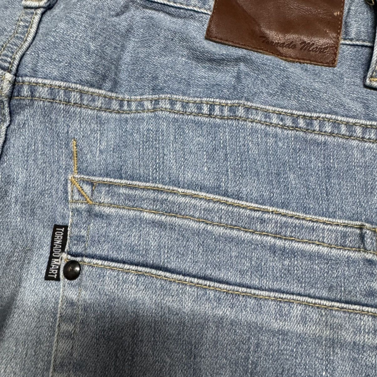 Tornado Mart Tornado Mart Blue Denim Slim Jeans Stretch Size US 30 / EU 46 - 18 Thumbnail