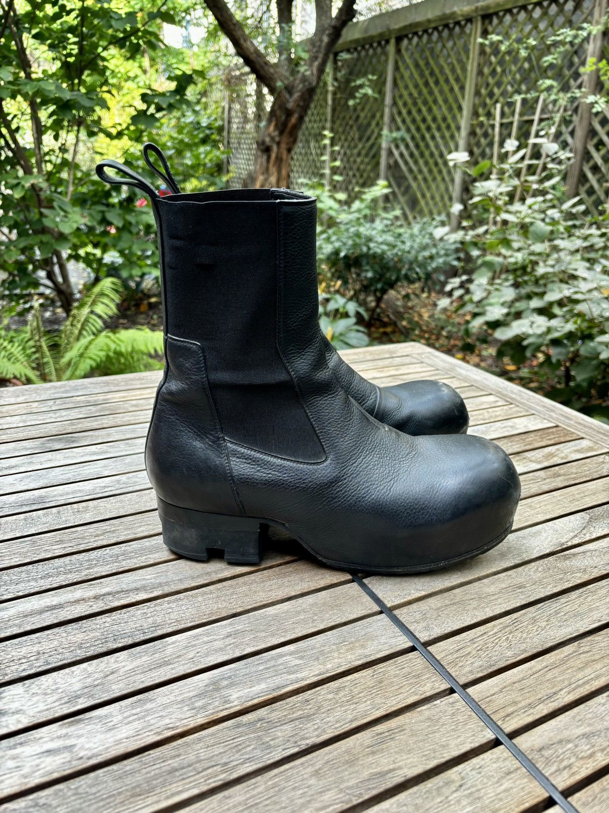 Rick Owens SS21 Phlegethon Rick Owens Beatle Ballast Boots | Grailed