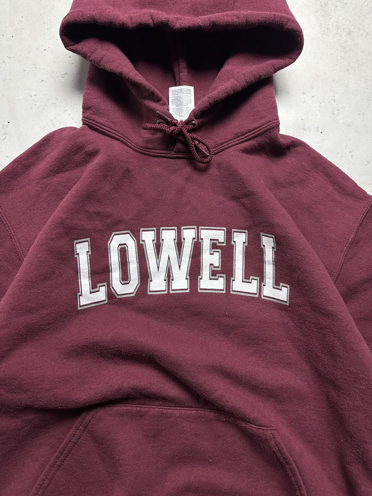 Vintage Vintage Lowell Boxy Hoodie Y2K M Size US M / EU 48-50 / 2 - 3 Thumbnail