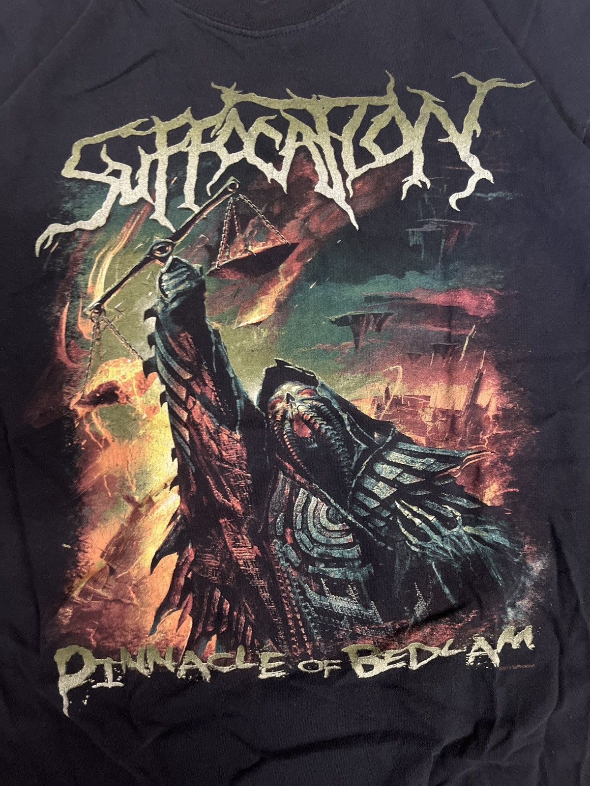 Vintage Band Tee Pinnacle of Bedlam Suffocation Size US L / EU 52-54 / 3 - 2 Thumbnail