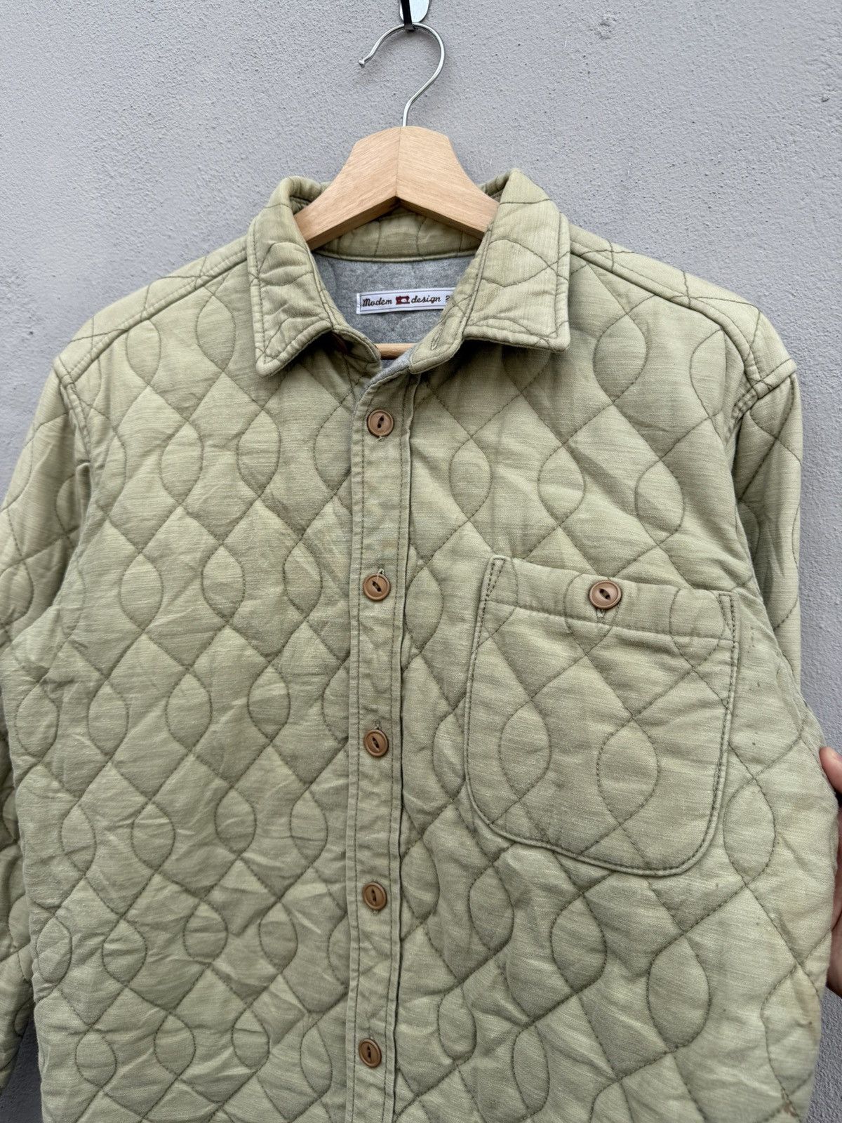 Japanese Brand × Vintage Vintage JapaneseModem Quilted/Blanked Nice Streetwear Design Size US M / EU 48-50 / 2 - 2 Thumbnail