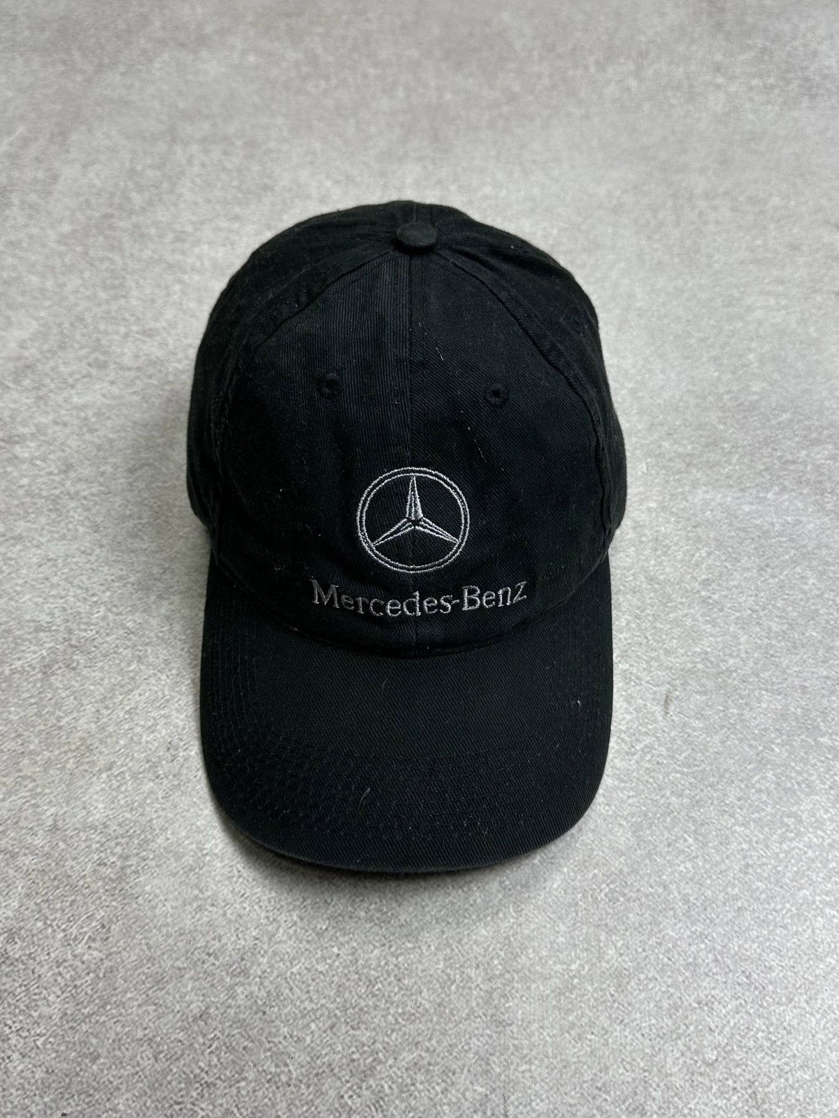 Mercedes-Benz Vintage Mercedes Benz Big Logo Racing Cap Rare Size ONE SIZE - 2 Thumbnail
