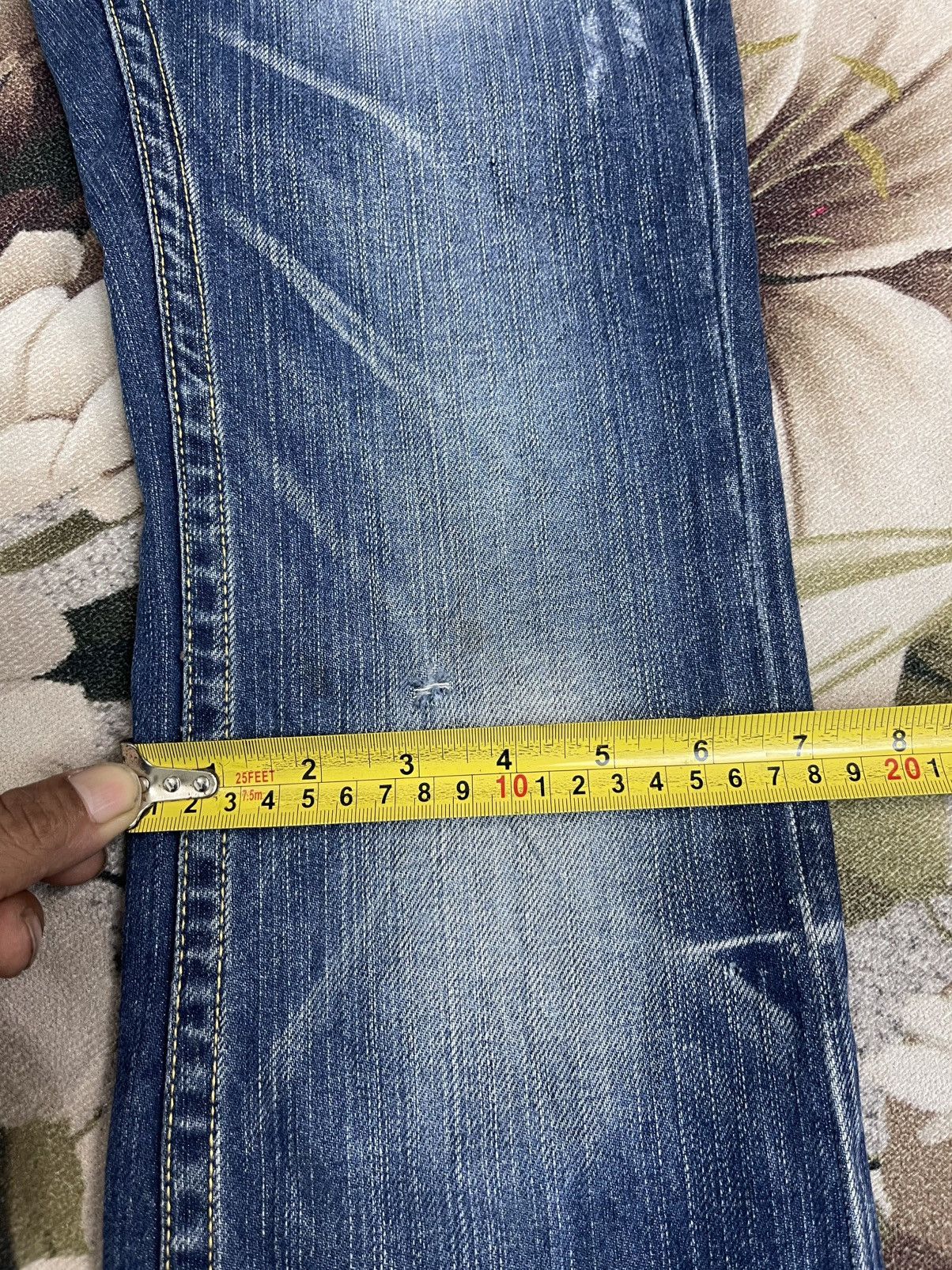 Japanese Brand Red Pepper Jeans Flare Streetwear Size 25" / US 0 / IT 36 - 16 Thumbnail