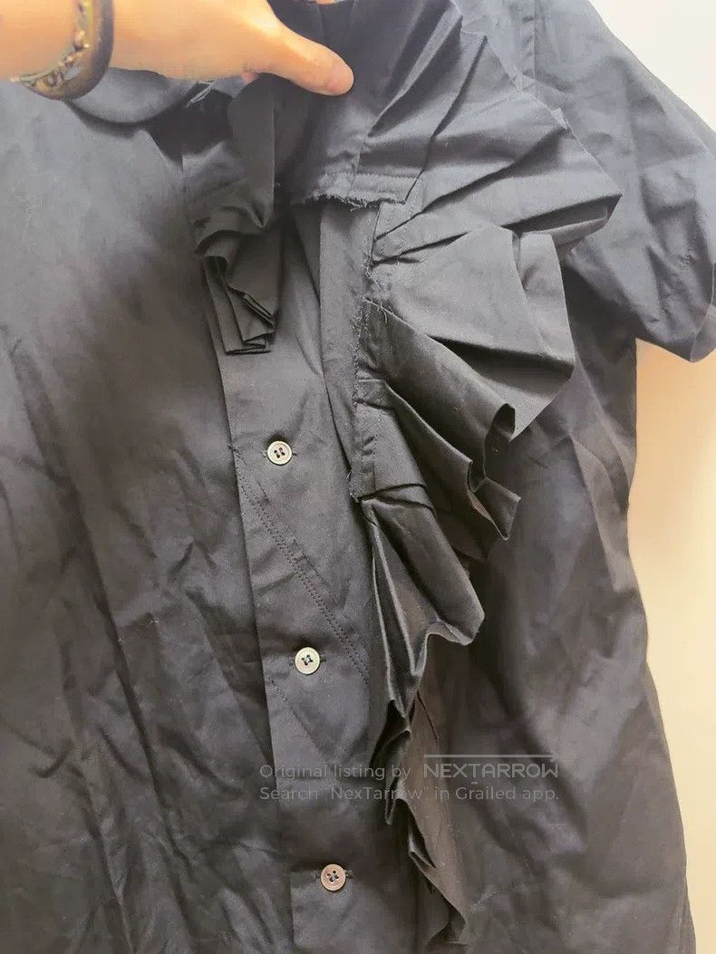 Comme des Garcons Comme Des Garcons Main Line Lace Shirt Short-sleeve Pleate Size M / US 6-8 / IT 42-44 - 3 Thumbnail