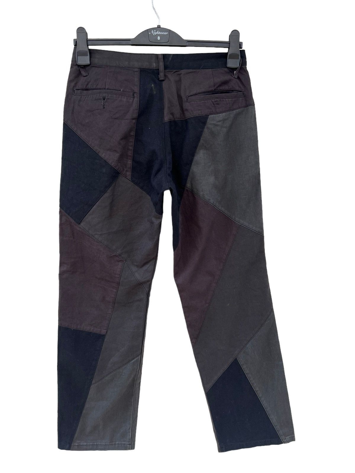 The Viridi-anne VIRUS Japan Multiple Patchwork Waxed Chinos Trouser Pant Size US 30 / EU 46 - 14 Thumbnail