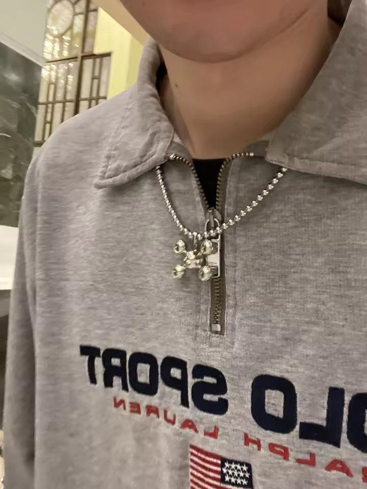 Jewelry Quad Ball Pendant Necklace Size ONE SIZE - 2 Thumbnail