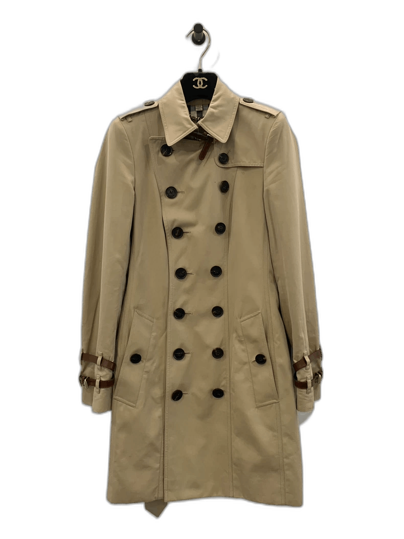 Burberry Burberry Beige Double-Breasted Trench Coat Size S / US 4 / IT 40 - 1 Thumbnail
