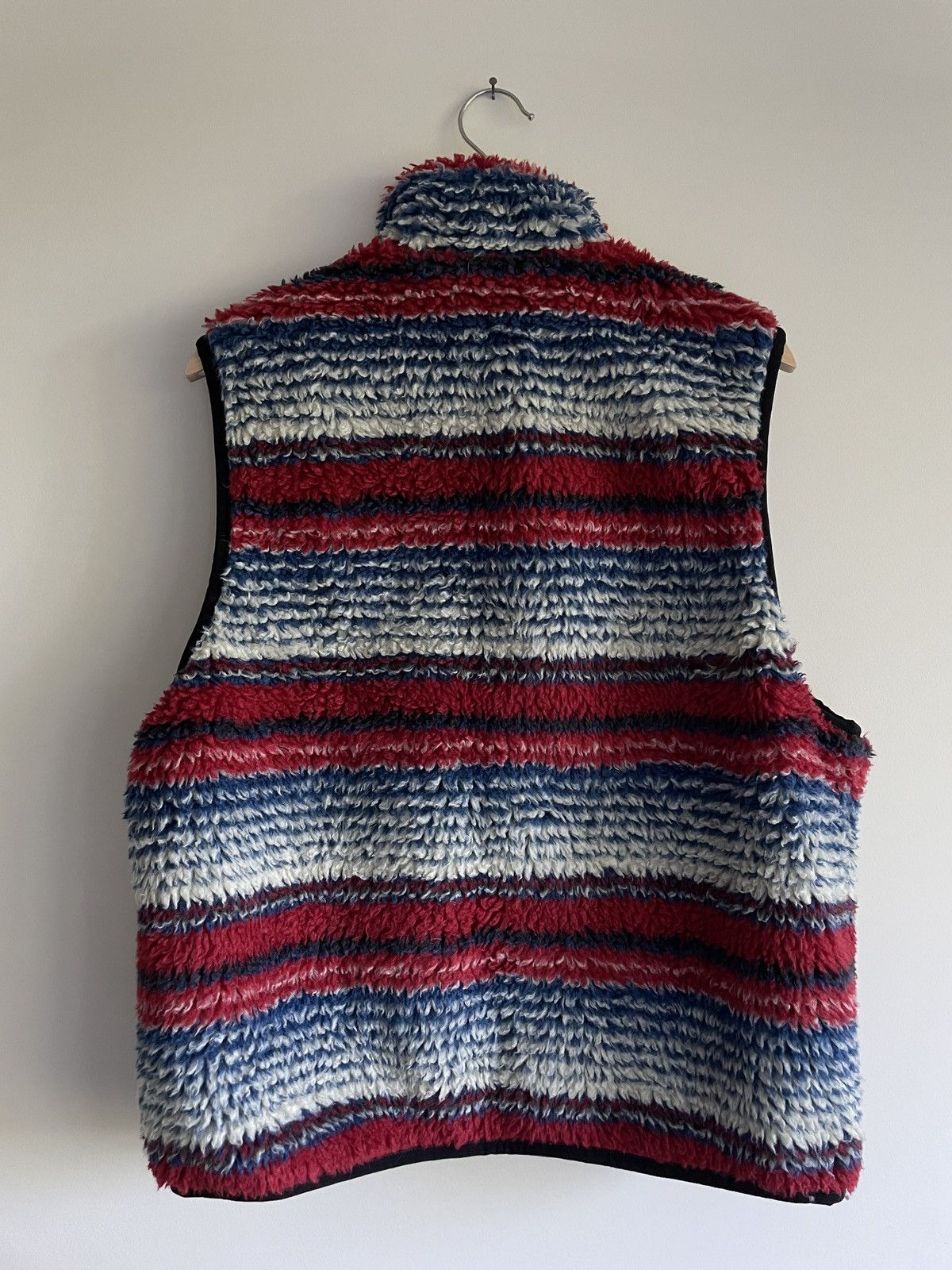 Stussy Striped Sherpa Vest