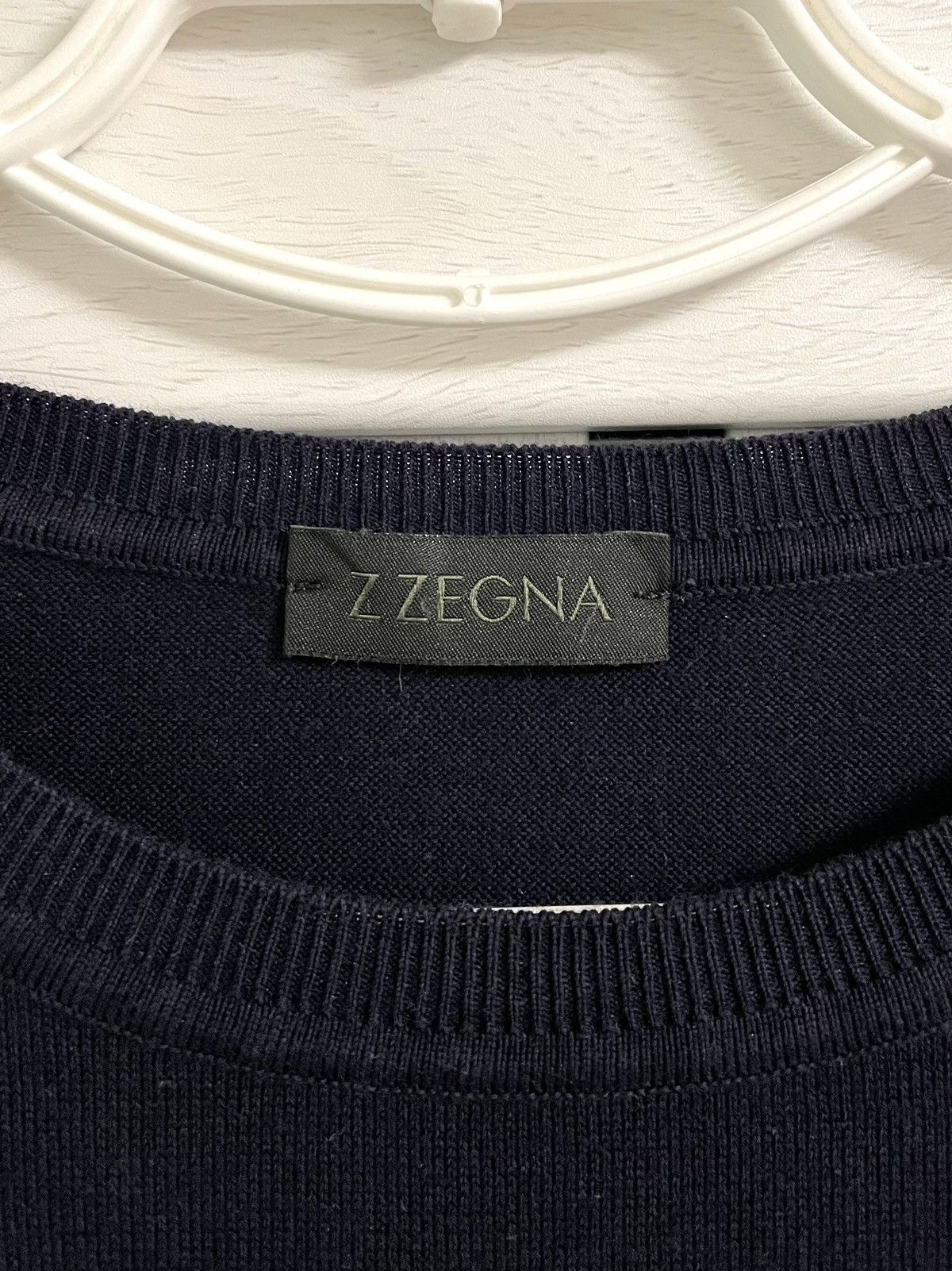 Ermenegildo Zegna Z Zegna Ermenegildo Striped Cotton Sweater Pullover Size US L / EU 52-54 / 3 - 5 Thumbnail
