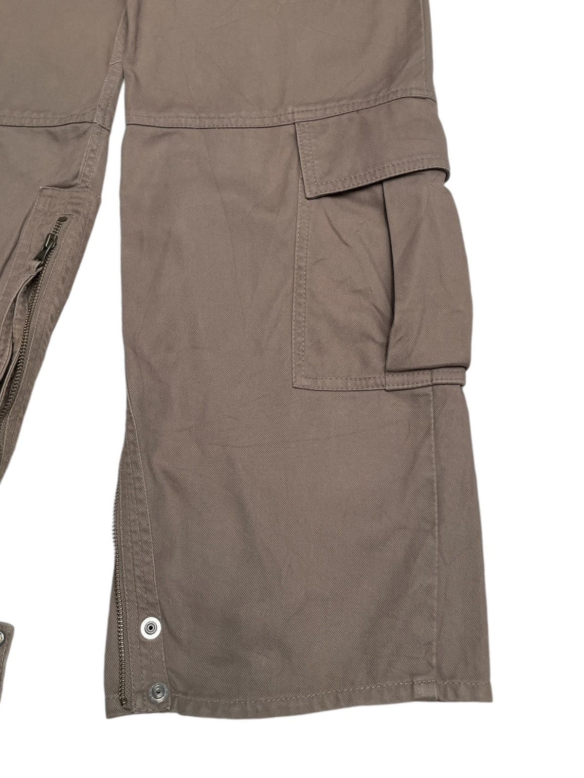 If Six Was Nine × Japanese Brand × PPFM Rare Design Vintage PPFM Tactical Parachute Pants 1990s Size US 33 - 4 Thumbnail