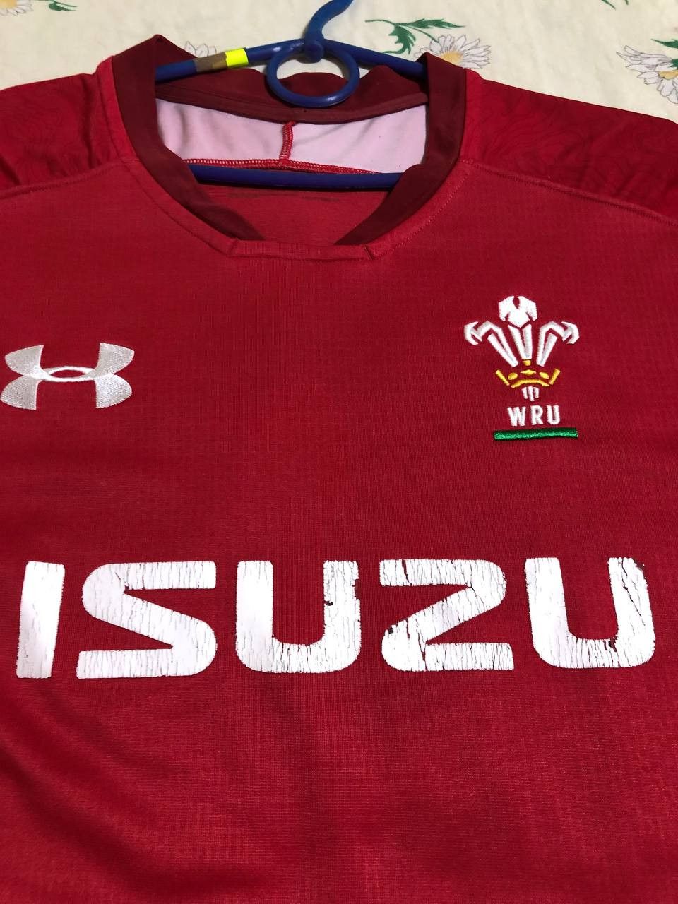 Under Armour Under Armour Wales Rugby Shirt Home 2018/19 Men Size US L / EU 52-54 / 3 - 5 Thumbnail