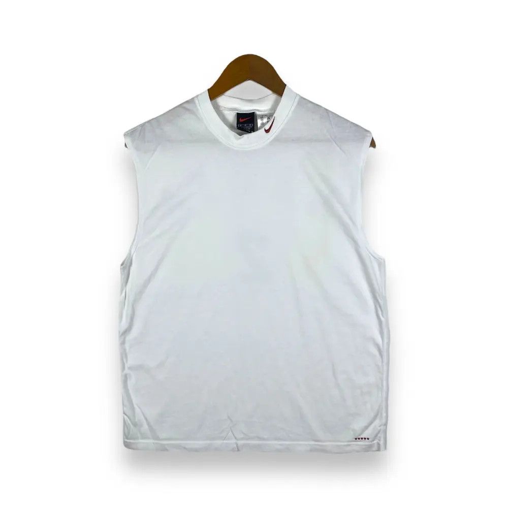 Nike Vintage 00's NIKE Small Swoosh Training Kit Tops Medium Size Size US M / EU 48-50 / 2 - 1 Thumbnail
