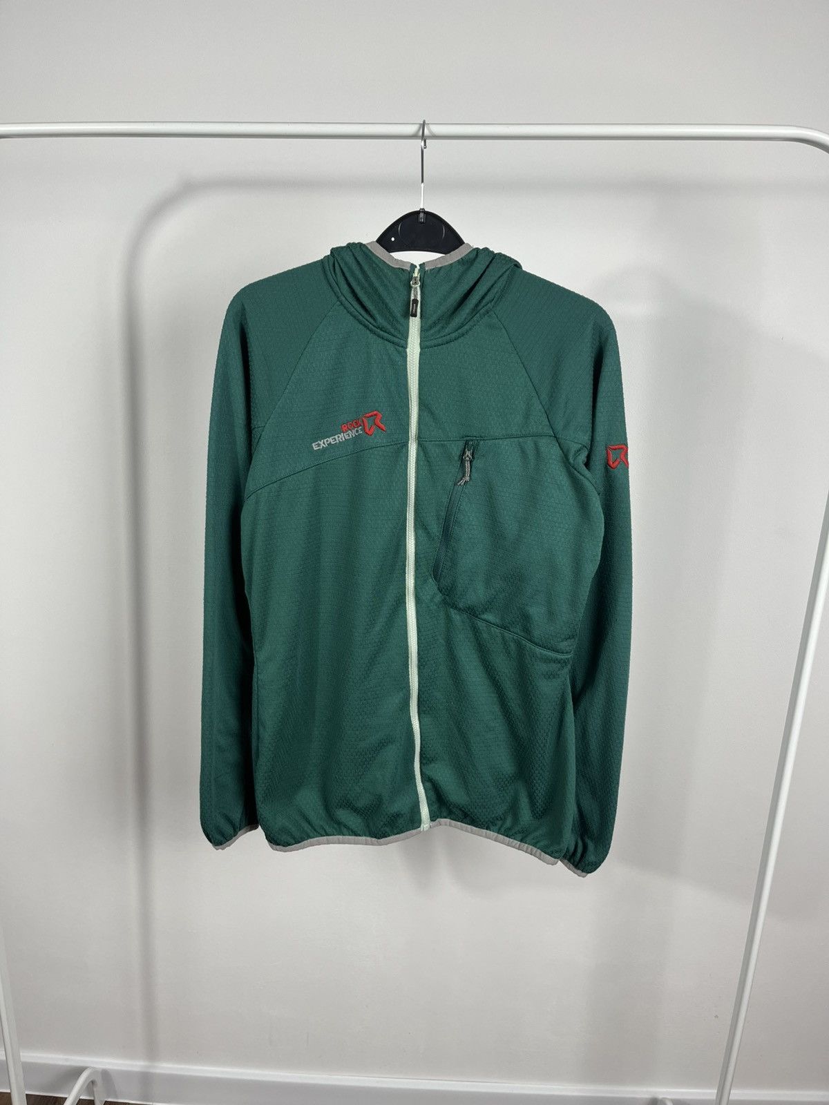 Other Rock Experience Women’s Green Hoodie Zip Fleece Jacket Size L / US 10 / IT 46 - 1 Thumbnail