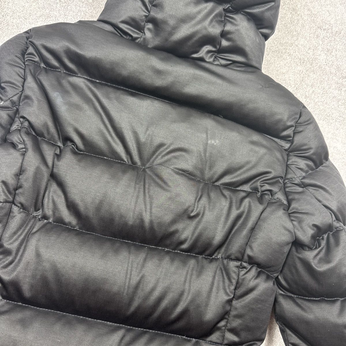 Moncler Women`s Moncler Jersey Grafit Puffer Hooded Jacket Size 2/M Size M / US 6-8 / IT 42-44 - 17 Thumbnail