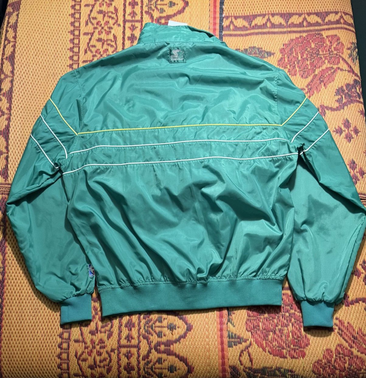 Starter Vintage Starter Boston Celtics Windbreaker Size US XL / EU 56 / 4 - 3 Thumbnail