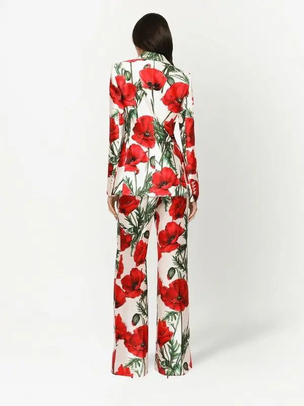 Dolce & Gabbana o1y0825 Blazer in Multicolor Size S / US 4 / IT 40 - 4 Thumbnail