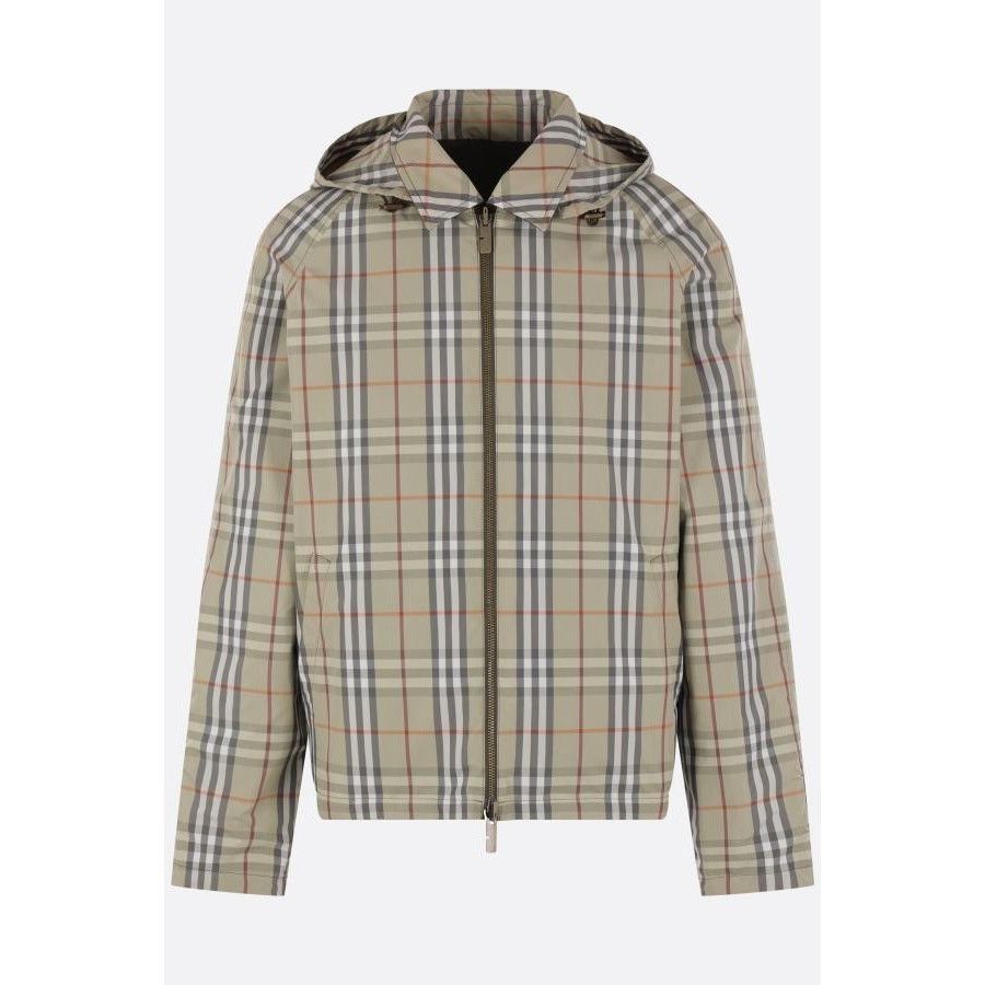 Burberry BURBERRY Hodson Check Green Reversible Jacket New & Authenti Size US L / EU 52-54 / 3 - 2 Thumbnail