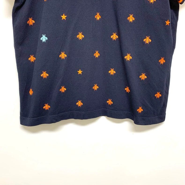 Gucci Gucci Bee full-print polo shirt 2503-Nextarrow Size US L / EU 52-54 / 3 - 4 Thumbnail