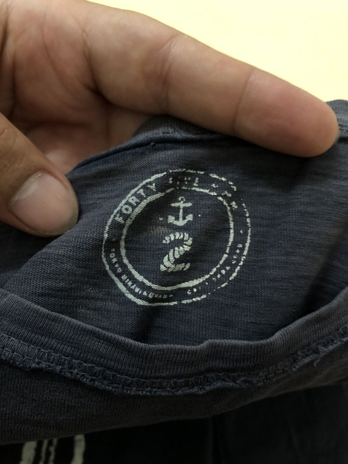 45rpm 45rpm Tshirt Indigo Design Pocket Tees 45rpm Size US S / EU 44-46 / 1 - 4 Thumbnail