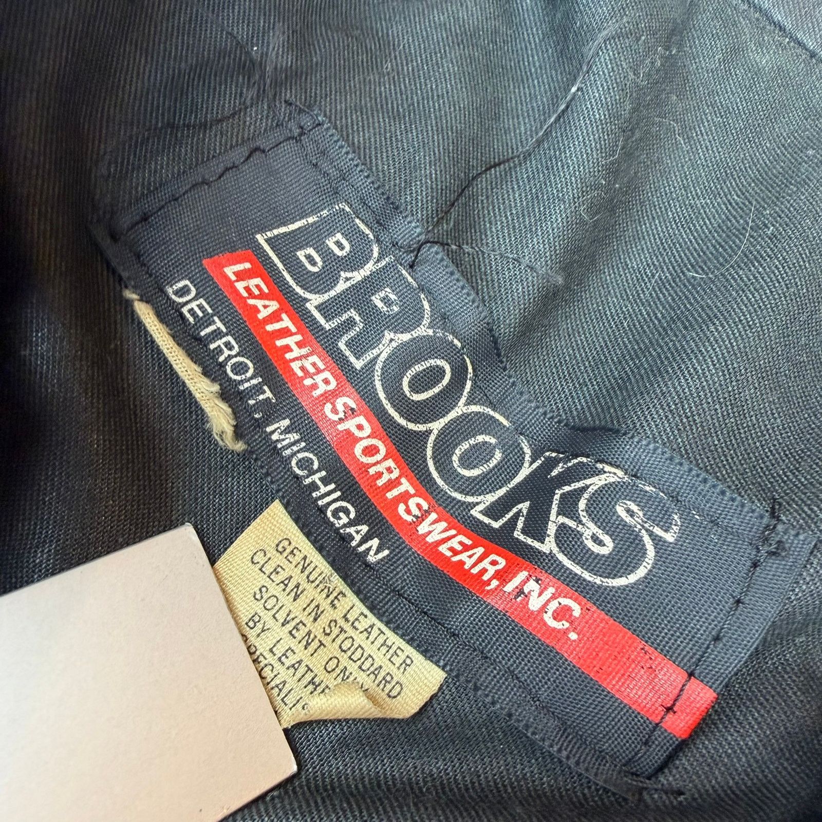 Brooks Brooks Leather Sportswear Vintage Moto Jacket Detroit Size US M / EU 48-50 / 2 - 3 Thumbnail
