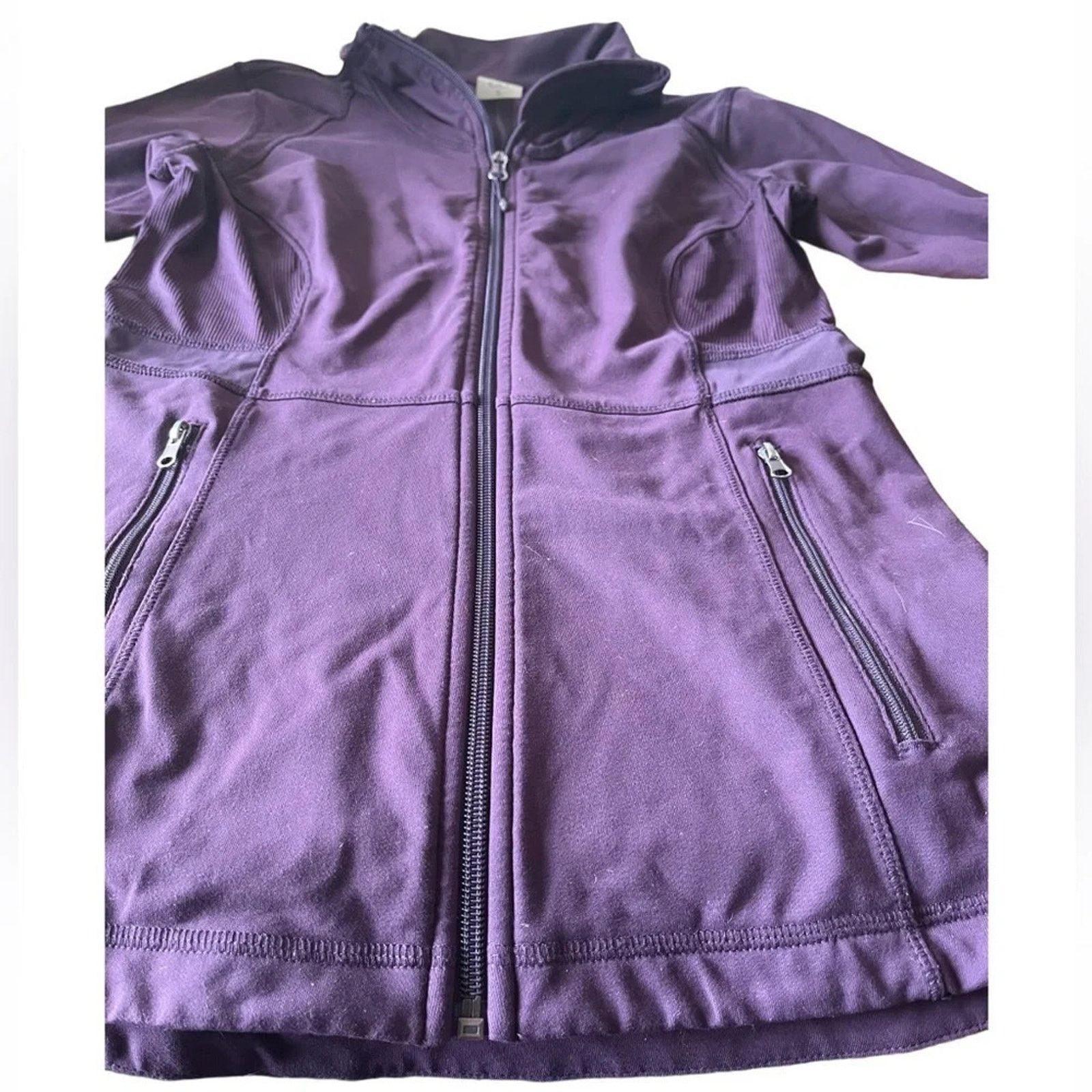 The Unbranded Brand Calia Core Fitness Maroon Zip Up Athletic Jacket, size Small Size S / US 4 / IT 40 - 1 Thumbnail