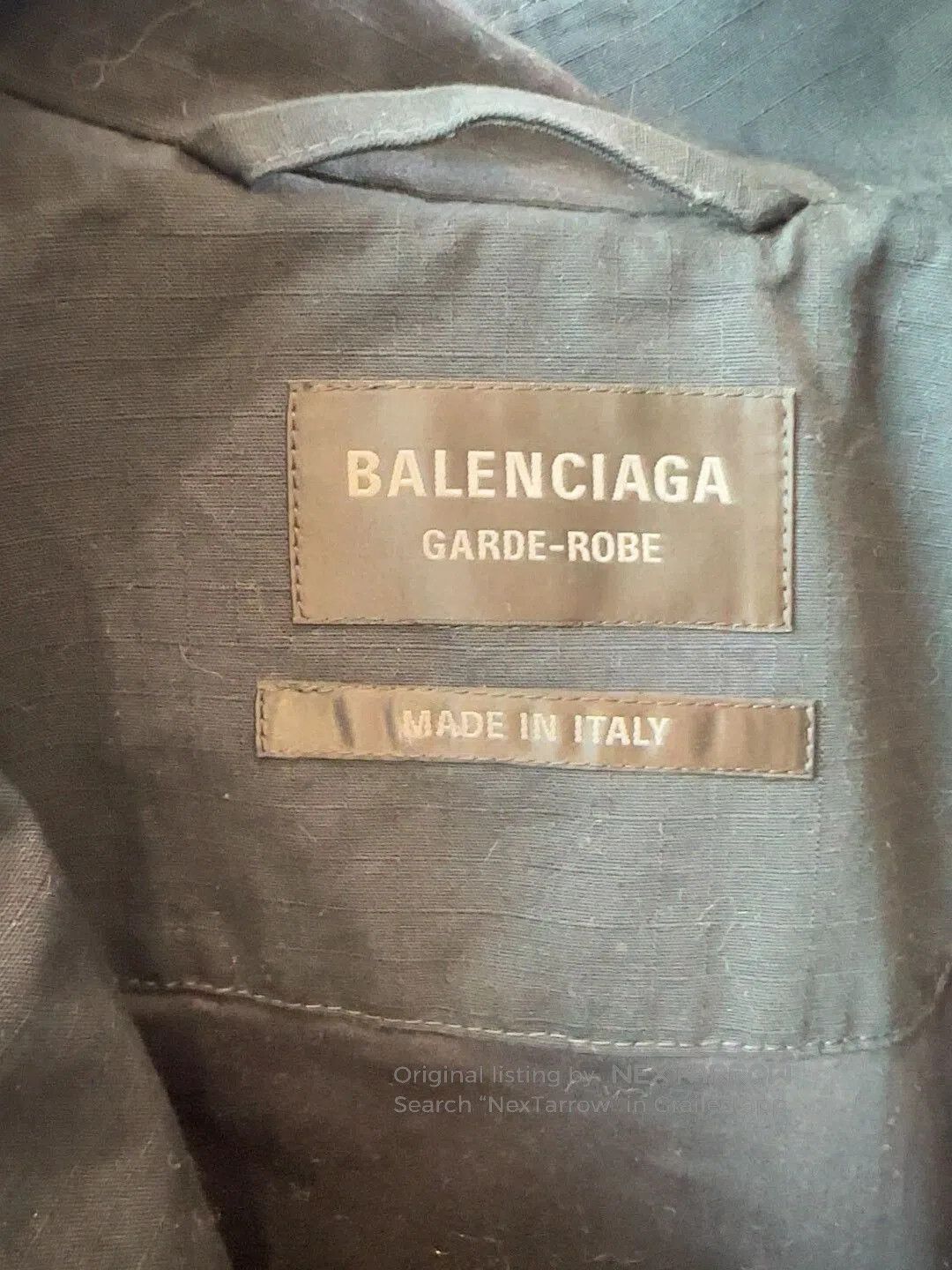 Balenciaga black hooded long parka jacket for men. Size US L / EU 52-54 / 3 - 2 Thumbnail