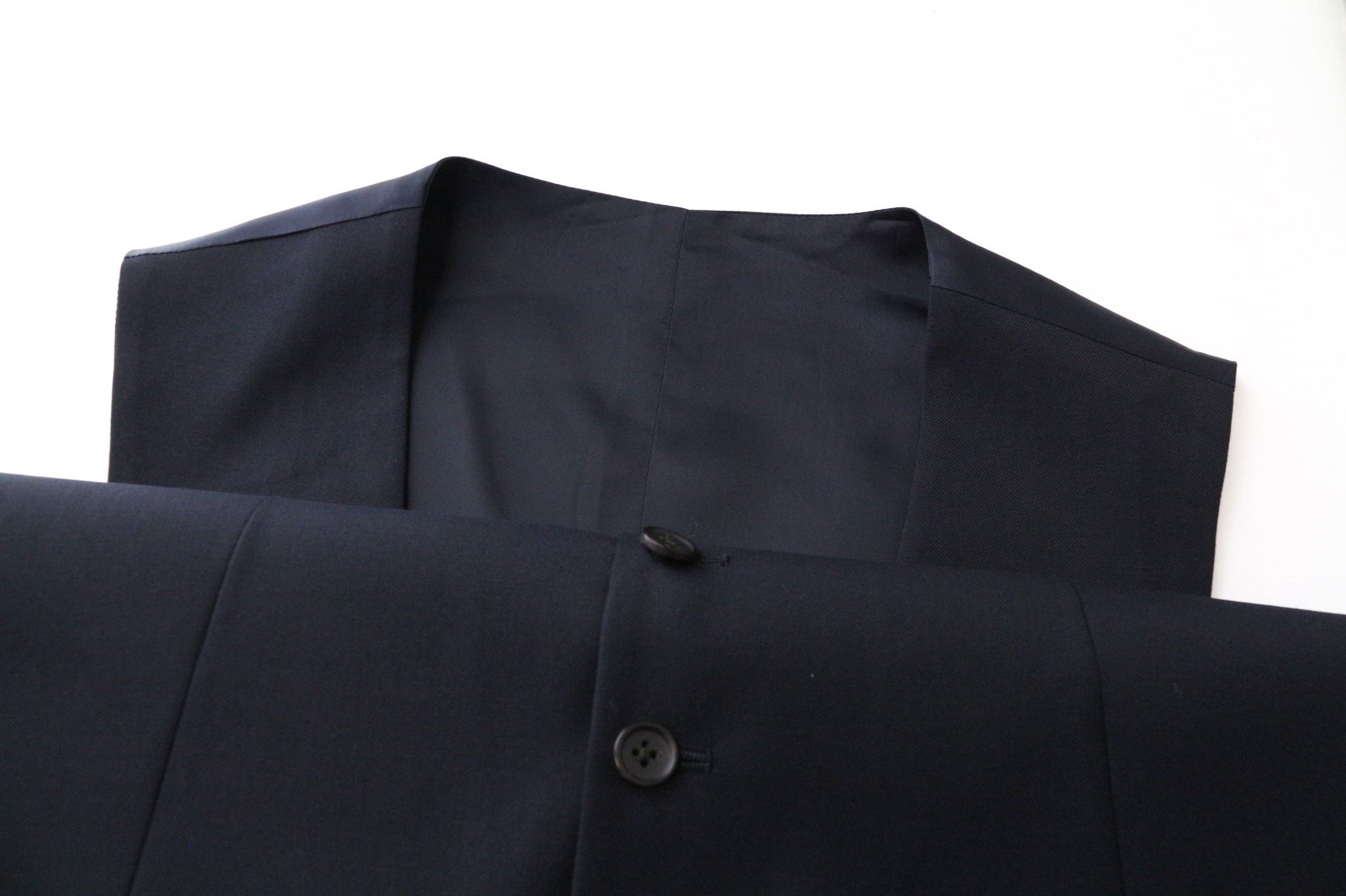 Suitsupply UK36S Blue Wool Waistcoat Trousers Suit 75822 Size 36S - 7 Thumbnail