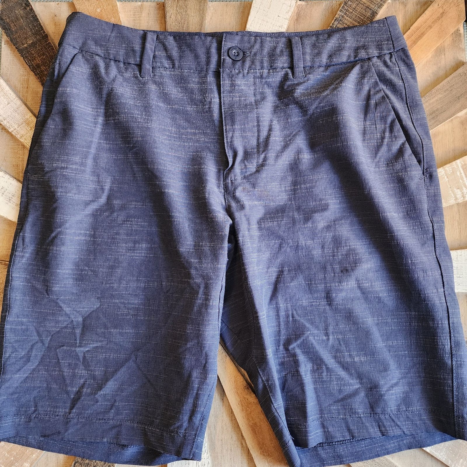 Hang Ten Hang Ten Men's Size 32 Navy Board Shorts, Stretch Size US 34 / EU 50 - 1 Thumbnail