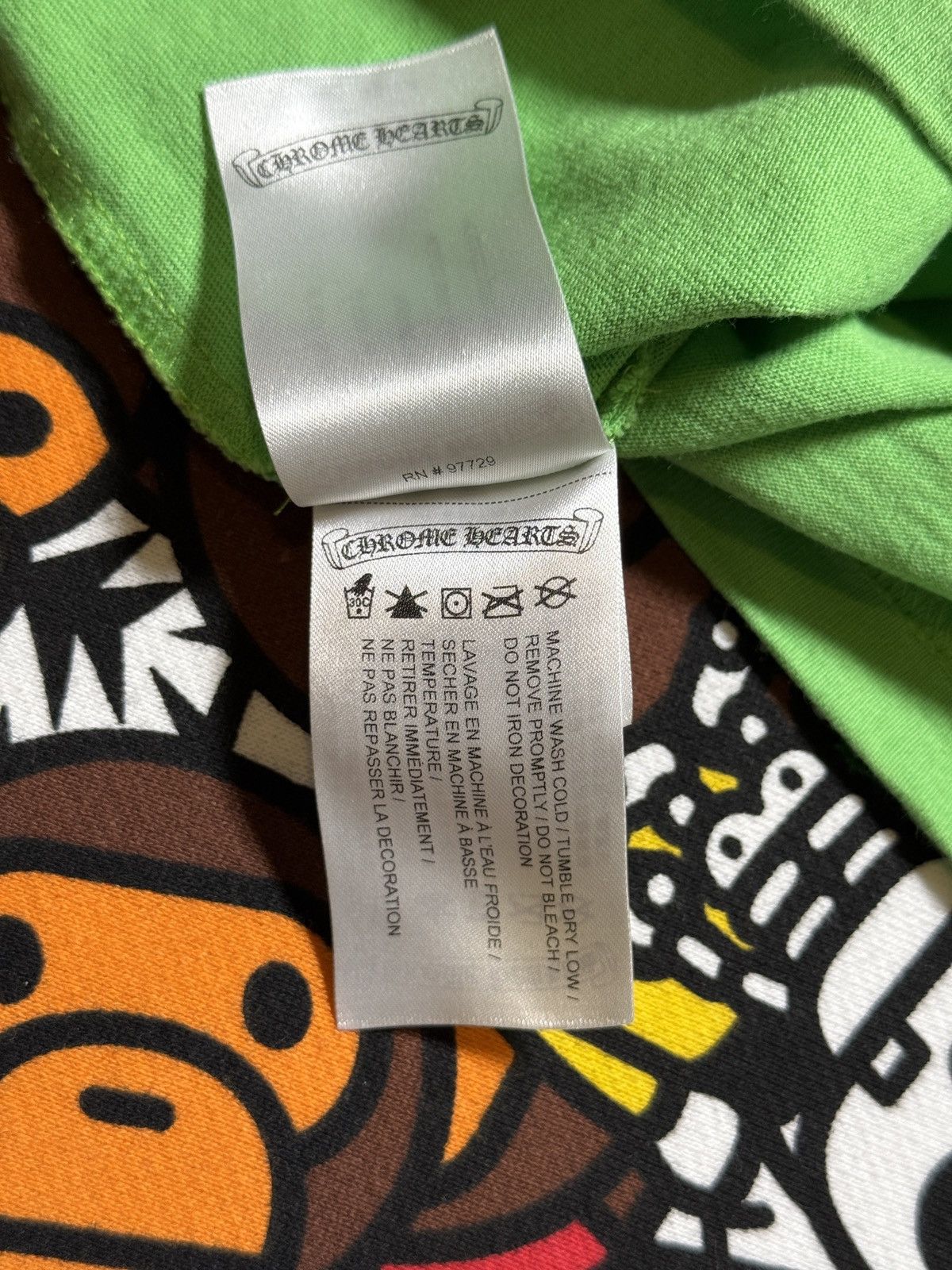 Chrome Hearts Chrome Hearts Matty Boy Green Records Logo Tee Size US M / EU 48-50 / 2 - 8 Thumbnail