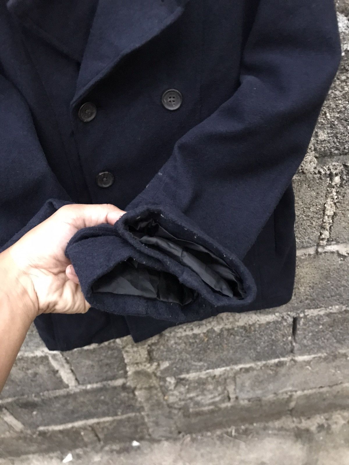 Japanese Brand ⚡️Vintage Mahattan Trangfer Double Breast Coat Jacket Size US M / EU 48-50 / 2 - 7 Thumbnail