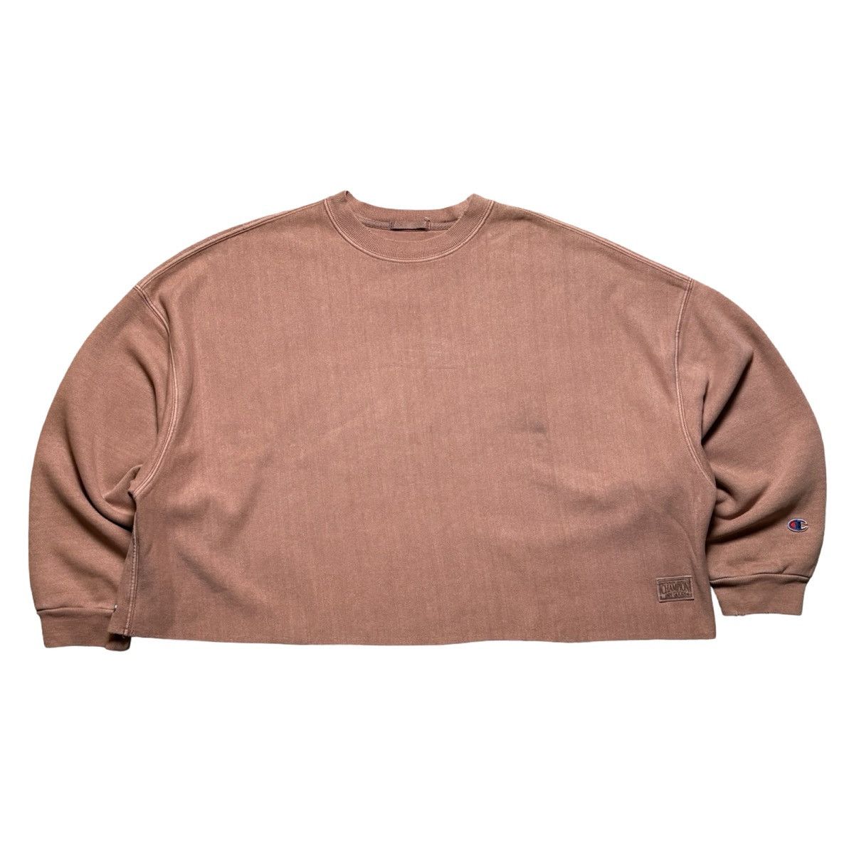 Champion Vintage Y2K Champion Expansion Gusset Sweatshirt Cropped XL Size US XL / EU 56 / 4 - 1 Thumbnail