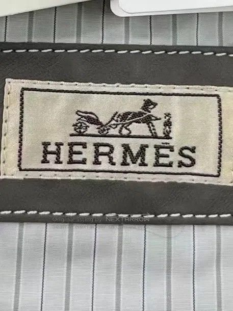 Hermes Hermes Men's baseball jacket with stand-up collar and zipp Size US XL / EU 56 / 4 - 5 Thumbnail