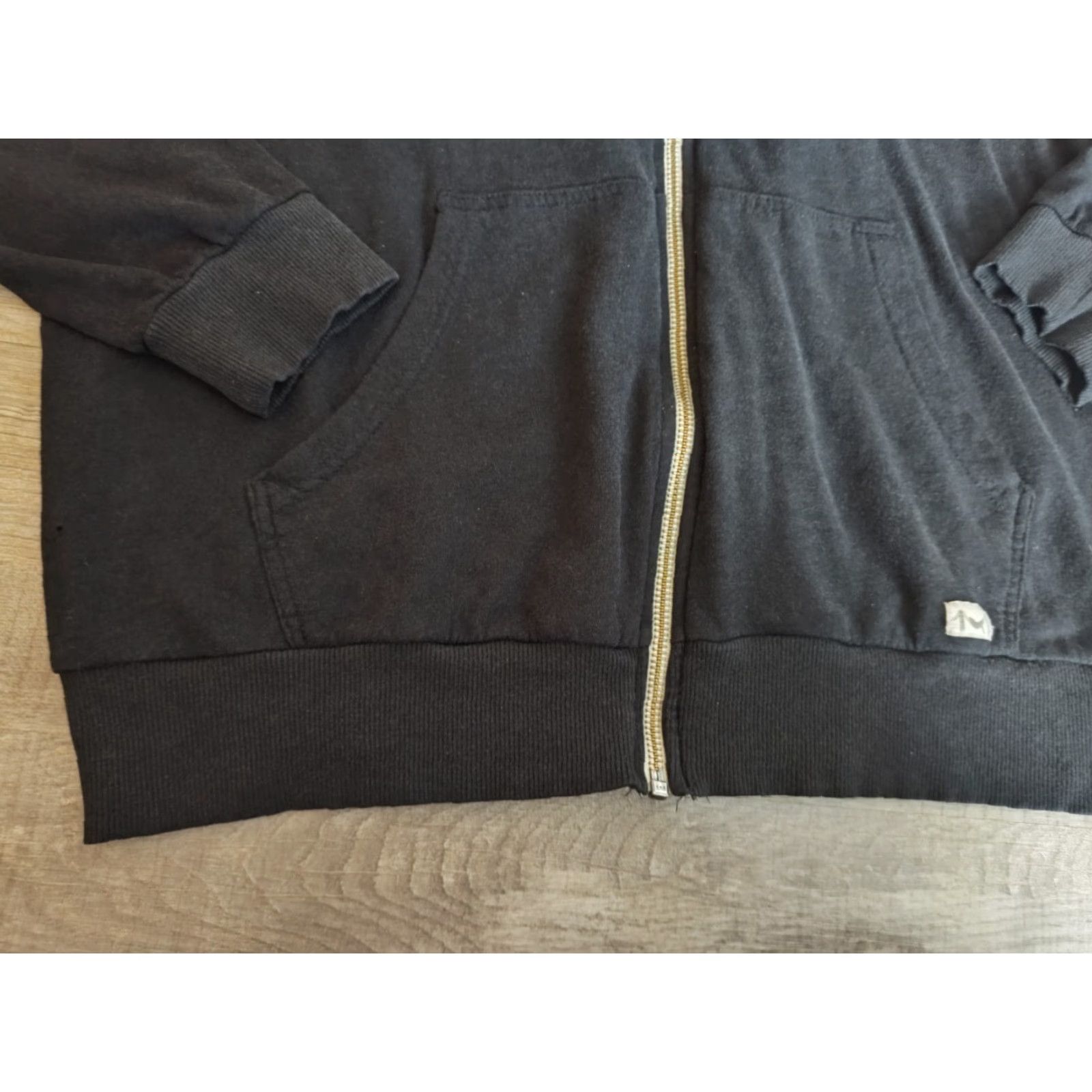 Marine Layer MARINE LAYER Men's Hoodie Sz L Black Full Zip Long Sleeve "Creativity For All" Sports Gym Size US L / EU 52-54 / 3 - 4 Thumbnail