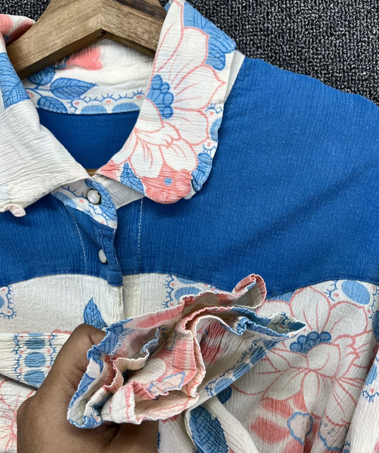Issey Miyake Issey Miyake x Tsumori Chisato Blouses Button Up Flannel Size M / US 6-8 / IT 42-44 - 12 Thumbnail