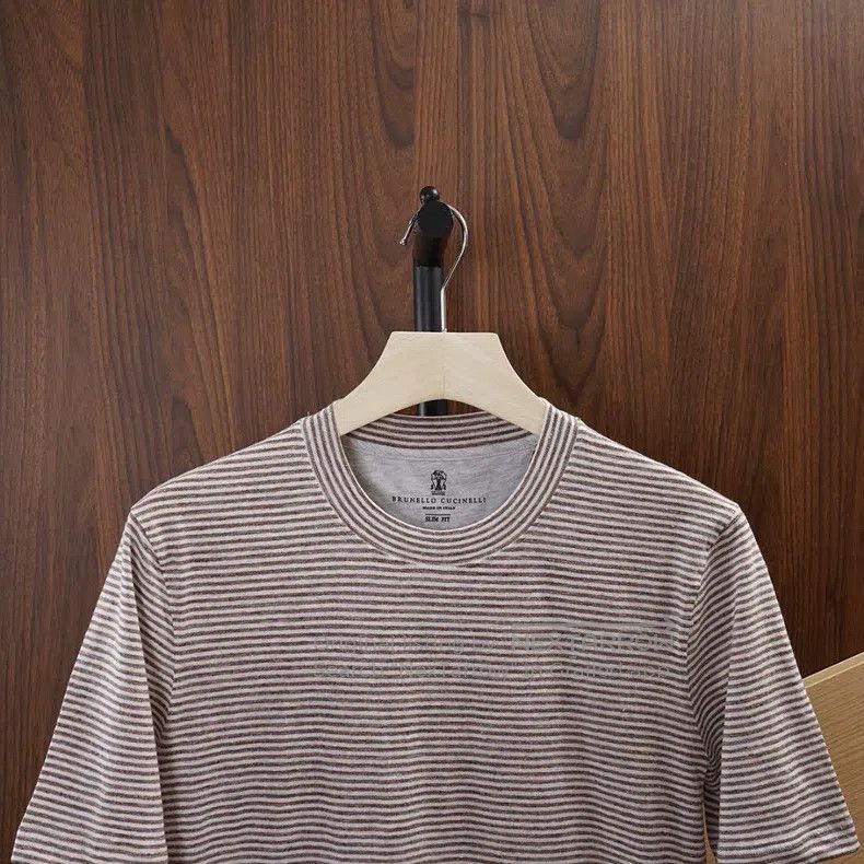 Brunello Cucinelli Brunello Cucinelli Men's Spring/Summer Short Sleeve Size US S / EU 44-46 / 1 - 3 Thumbnail