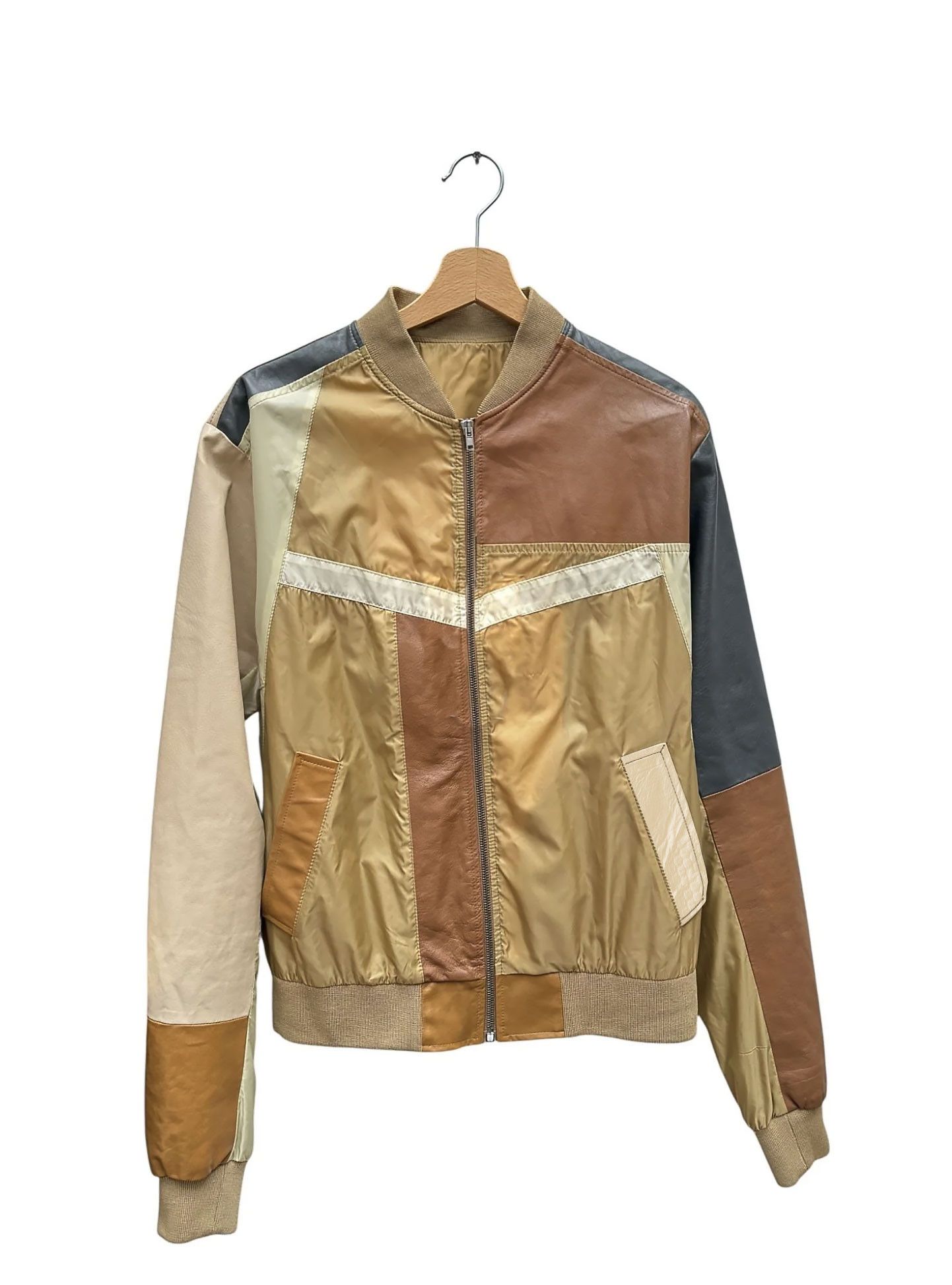 Maison Margiela Martin Margiela SS07 Nylon Leather Bomber Jacket Size US M / EU 48-50 / 2 - 1 Thumbnail