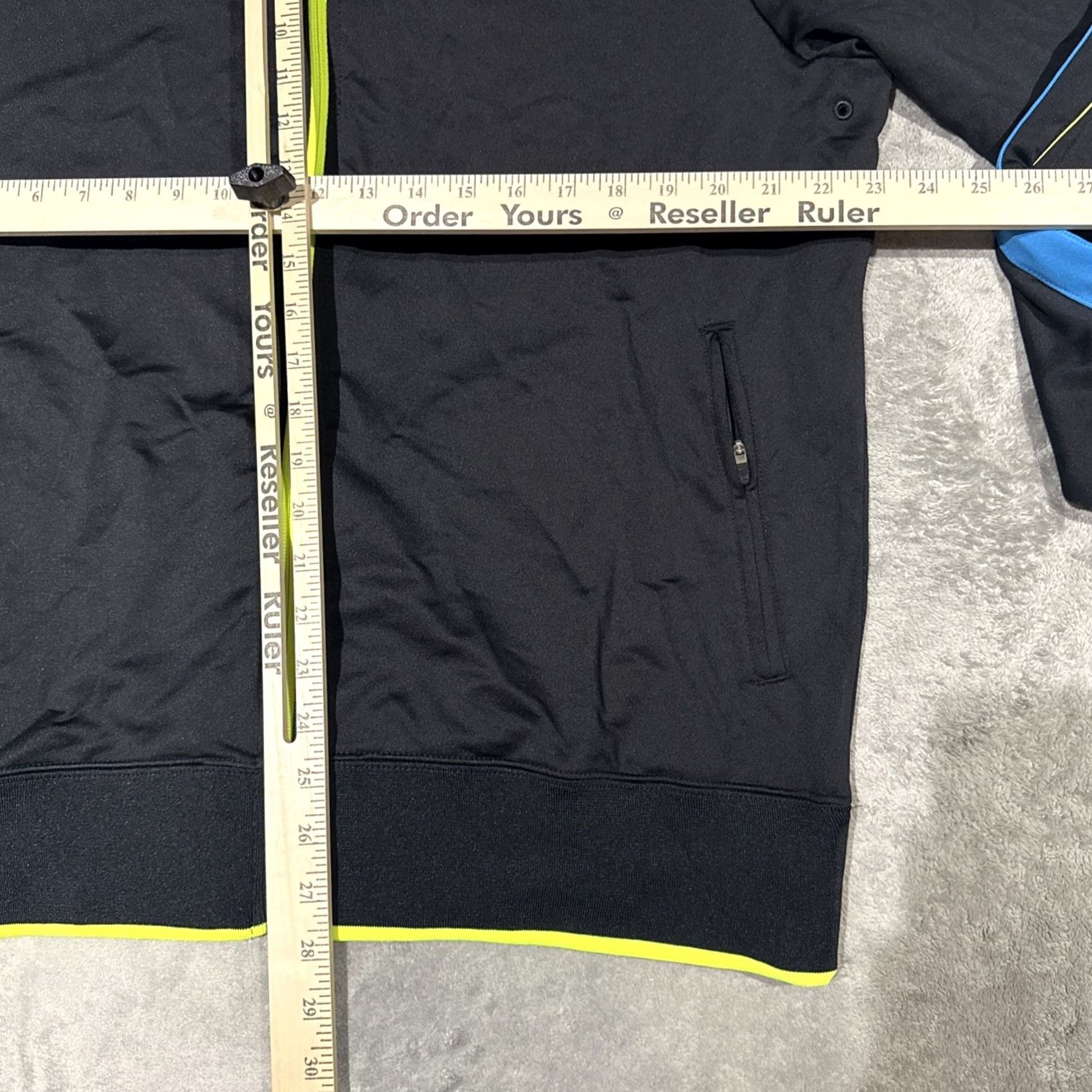 Nike Nike Rafa Nadal 2012 US Open Tennis Jacket Mens XL Black And Blue Size US XL / EU 56 / 4 - 6 Thumbnail