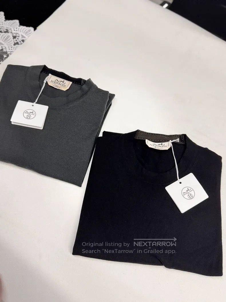Hermes Hermes Men's Knitted Underwear, Soft Grey Size US M / EU 48-50 / 2 - 6 Thumbnail