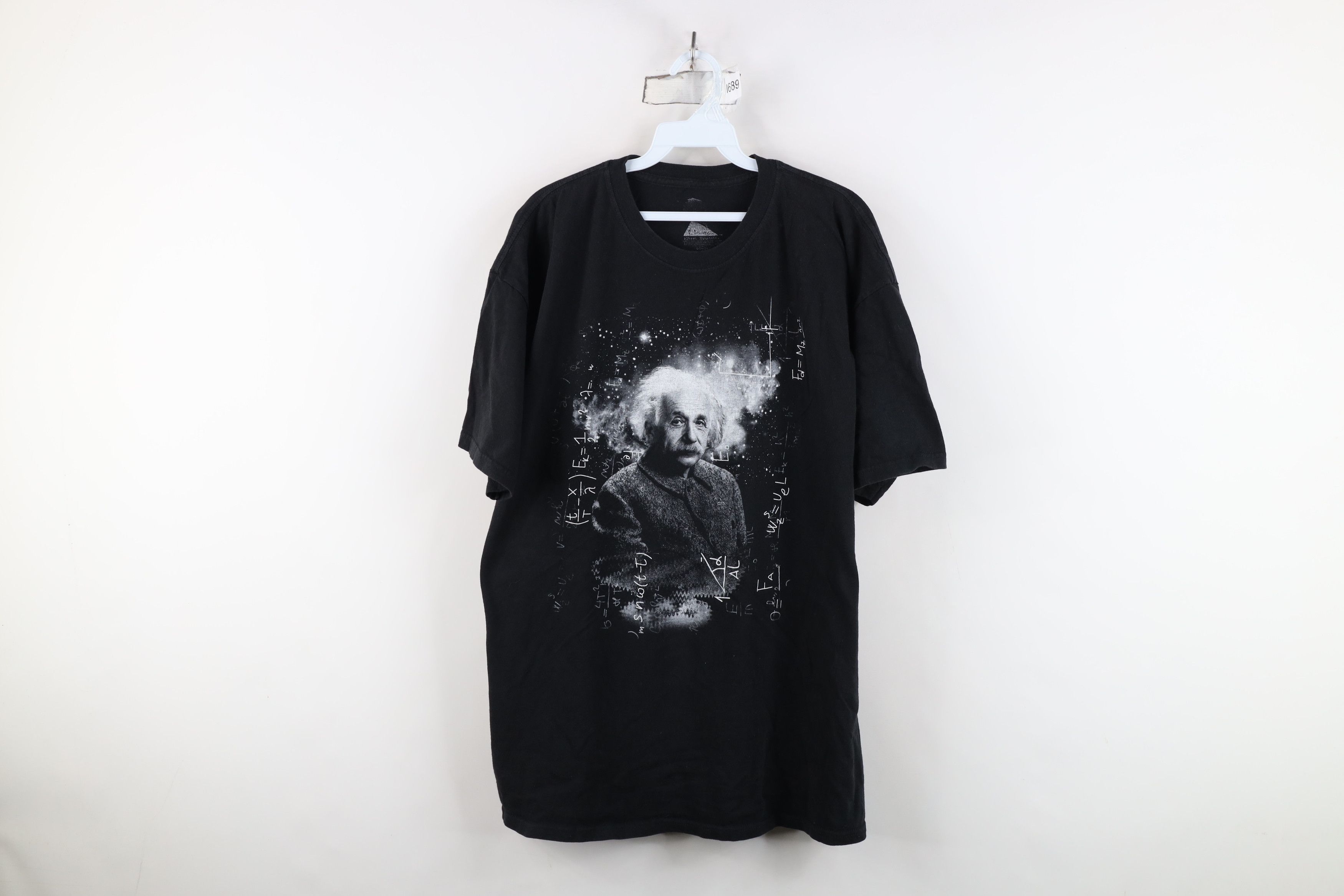 Vintage Vintage Y2K Retro Einstein Space Math Short Sleeve T-Shirt Size US XL / EU 56 / 4 - 1 Thumbnail